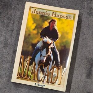 Macady‎ Jennie Hansen Novel First Edition Paperback Book Western Romance